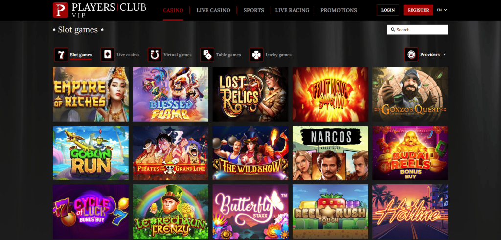 Players Club VIP Casino screenshot